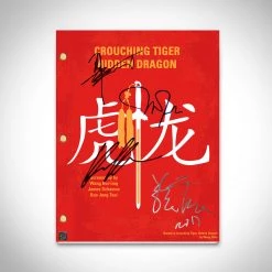 RARE-T Crouching Tiger Hidden Dragon Script Limited Signature Edition Studio Licensed Custom Frame
