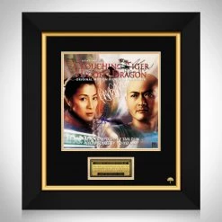 RARE-T Limited Edition Frames Crouching Tiger Hidden Dragon - Original Motion Picture Soundtrack LP Cover Limited Signature Edition Studio Licensed Custom Frame