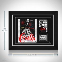 RARE-T Limited Edition Frames Cruella Transcript Limited Signature Edition Studio Licensed Custom Frame