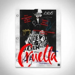 RARE-T Limited Edition Frames Cruella Transcript Limited Signature Edition Studio Licensed Custom Frame