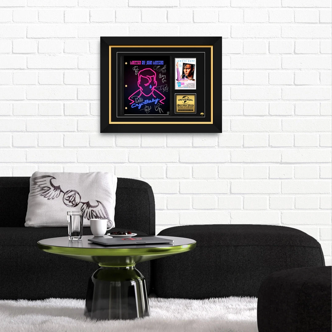 RARE-T Limited Edition Frames Cry-Baby Transcript Limited Signature Edition Studio Licensed Custom Frame 3 RARE-T Limited Edition Frames Cry-Baby Transcript Limited Signature Edition Studio Licensed Custom Frame