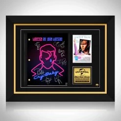 RARE-T Limited Edition Frames Cry-Baby Transcript Limited Signature Edition Studio Licensed Custom Frame