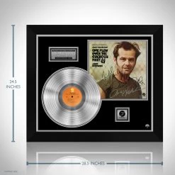 RARE-T One Flew Over The Cuckoos Nest - Soundtrack Platinum LP Limited Signature Edition Studio Licensed Custom Frame
