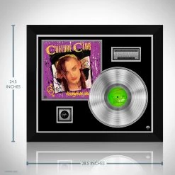 RARE-T Limited Edition Frames Culture Club Kissing To Be Clever Platinum LP Limited Signature Edition Studio Licensed Custom Frame 12 RARE-T Limited Edition Frames Culture Club Kissing To Be Clever Platinum LP Limited Signature Edition Studio Licensed Custom Frame