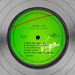 RARE-T Limited Edition Frames Culture Club Kissing To Be Clever Platinum LP Limited Signature Edition Studio Licensed Custom Frame 14 RARE-T Limited Edition Frames Culture Club Kissing To Be Clever Platinum LP Limited Signature Edition Studio Licensed Custom Frame