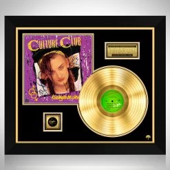 RARE-T Limited Edition Frames Culture Club - Kissing To Be Clever Gold LP Limited Signature Edition Studio Licensed Custom Frame