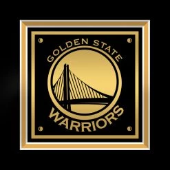APW Golden State Warriors- Team Hand-Signed Stephen Curry Blue Jersey Custom Frame Signed Memorabilia