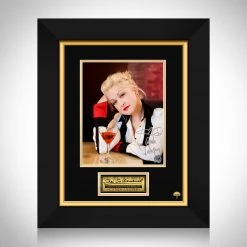 RARE-T Limited Edition Frames Cyndi Lauper Photo Limited Signature Edition Studio Licensed Custom Frame