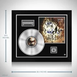 RARE-T Cypress Hill - Black Sunday Remixes Platinum LP Limited Signature Edition Studio Licensed Custom Frame Limited Edition Frames