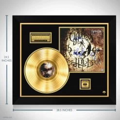 RARE-T Cypress Hill - Black Sunday Remixes Gold LP Limited Signature Edition Studio Licensed Custom Frame Limited Edition Frames