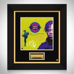 RARE-T DAS EFX - Dead Serious LP Cover Limited Signature Edition Studio Licensed Custom Frame