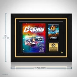 RARE-T DC Legends Of Tomorrow Script Limited Signature Edition Studio Licensed Custom Frame Limited Edition Frames
