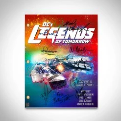 RARE-T DC Legends Of Tomorrow Script Limited Signature Edition Studio Licensed Custom Frame Limited Edition Frames