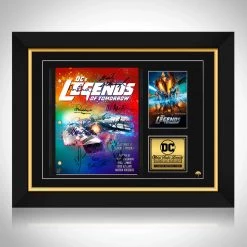 RARE-T DC Legends Of Tomorrow Script Limited Signature Edition Studio Licensed Custom Frame Limited Edition Frames
