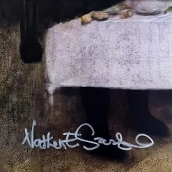 VAULT COLLECTIBLES Dc Comics- 'The Last Supper' Hand-Signed Artwork Print By Nathan Szerdy Custom Frame Signed Memorabilia