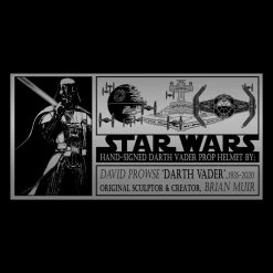 PPC Star Wars Darth Vader - JSA Certified Hand-Signed Helmet By David Prowse & Brian Muir Custom Museum Display 22 PPC Star Wars Darth Vader - JSA Certified Hand-Signed Helmet By David Prowse & Brian Muir Custom Museum Display