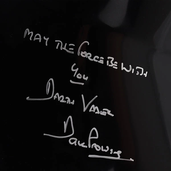 PPC Star Wars Darth Vader - JSA Certified Hand-Signed Helmet By David Prowse & Brian Muir Custom Museum Display 8 PPC Star Wars Darth Vader - JSA Certified Hand-Signed Helmet By David Prowse & Brian Muir Custom Museum Display