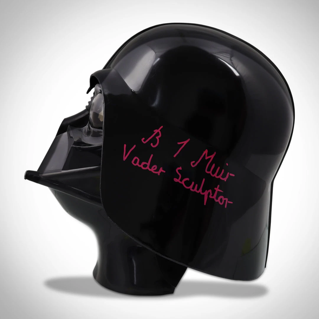 PPC Star Wars Darth Vader - JSA Certified Hand-Signed Helmet By Creator Brian Muir Custom Museum Display 6 PPC Star Wars Darth Vader - JSA Certified Hand-Signed Helmet By Creator Brian Muir Custom Museum Display