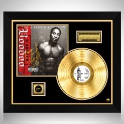 RARE-T D'Angelo Voodoo Gold LP Limited Signature Edition Studio Licensed Custom Frame Limited Edition Frames