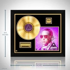 RARE-T Limited Edition Frames Daddy Yankee - Prestige Gold LP Limited Signature Edition Studio Licensed Custom Frame 12 RARE-T Limited Edition Frames Daddy Yankee - Prestige Gold LP Limited Signature Edition Studio Licensed Custom Frame