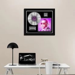 RARE-T Daddy Yankee - Prestige Platinum LP Limited Signature Edition Studio Licensed Custom Frame
