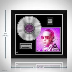 RARE-T Daddy Yankee - Prestige Platinum LP Limited Signature Edition Studio Licensed Custom Frame 12 RARE-T Daddy Yankee - Prestige Platinum LP Limited Signature Edition Studio Licensed Custom Frame