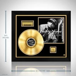 RARE-T Limited Edition Frames Daddy Yankee - Barrio Fino Gold LP Limited Signature Edition Studio Licensed Custom Frame 12 RARE-T Limited Edition Frames Daddy Yankee - Barrio Fino Gold LP Limited Signature Edition Studio Licensed Custom Frame