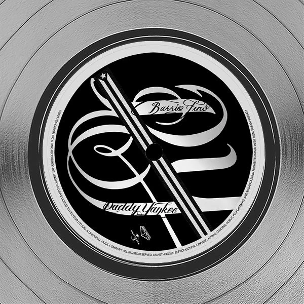 RARE-T Limited Edition Frames Daddy Yankee - Barrio Fino Platinum LP Limited Signature Edition Studio Licensed Custom Frame 5 RARE-T Limited Edition Frames Daddy Yankee - Barrio Fino Platinum LP Limited Signature Edition Studio Licensed Custom Frame