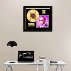 RARE-T Limited Edition Frames Daddy Yankee - Prestige Gold LP Limited Signature Edition Studio Licensed Custom Frame