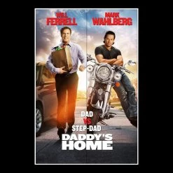 RARE-T Daddy's Home Script Limited Signature Edition Studio Licensed Custom Frame