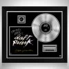 RARE-T Daft Punk Discovery Platinum LP Limited Signature Edition Studio Licensed Custom Frame Limited Edition Frames