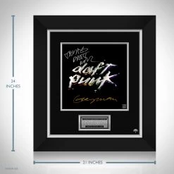 RARE-T Limited Edition Frames Daft Punk - Discovery LP Cover Limited Signature Edition Studio Licensed Custom Frame