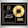 RARE-T Daft Punk Discovery Gold LP Limited Signature Edition Studio Licensed Custom Frame Limited Edition Frames