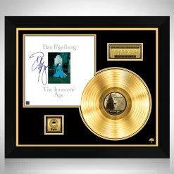 RARE-T Dan Fogelberg - The Innocent Age Gold LP Limited Signature Edition Studio Licensed Custom Frame Limited Edition Frames