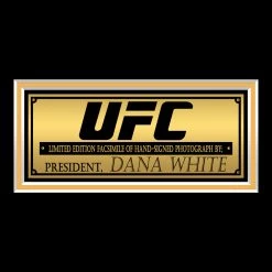 RARE-T Sports Memorabilia UFC - Dana White Photo Limited Signature Edition Studio Licensed Custom Frame