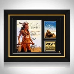 RARE-T Limited Edition Frames Dances With Wolves Script Limited Signature Edition Studio Licensed Custom Frame
