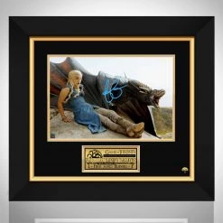 RARE-T Game Of Thrones Daenerys Photo Limited Signature Edition Studio Licensed Custom Frame