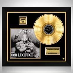 RARE-T Limited Edition Frames Danzig II - Lucifuge Gold LP Limited Signature Edition Studio Licensed Custom Frame