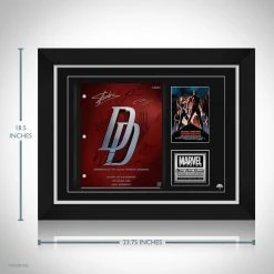 RARE-T Limited Edition Frames Daredevil 2003 Script Limited Signature Edition Studio Licensed Custom Frame