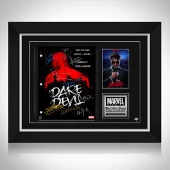 RARE-T Daredevil (TV Show) Script Limited Signature Edition Studio Licensed Custom Frame