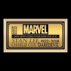 RARE-T Daredevil #1 Comic Cover Photo Limited Signature Edition Studio Licensed Custom Frame