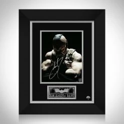RARE-T Bane The Dark Knight Rises Photo Limited Signature Edition Studio Licensed Custom Frame Limited Edition Frames