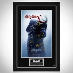 RARE-T Limited Edition Frames Batman The Dark Knight Poster Limited Signature Edition Studio Licensed Custom Frame