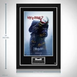 RARE-T Limited Edition Frames Batman The Dark Knight Poster Limited Signature Edition Studio Licensed Custom Frame
