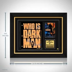 RARE-T Limited Edition Frames Darkman Script Limited Signature Edition Studio Licensed Custom Frame