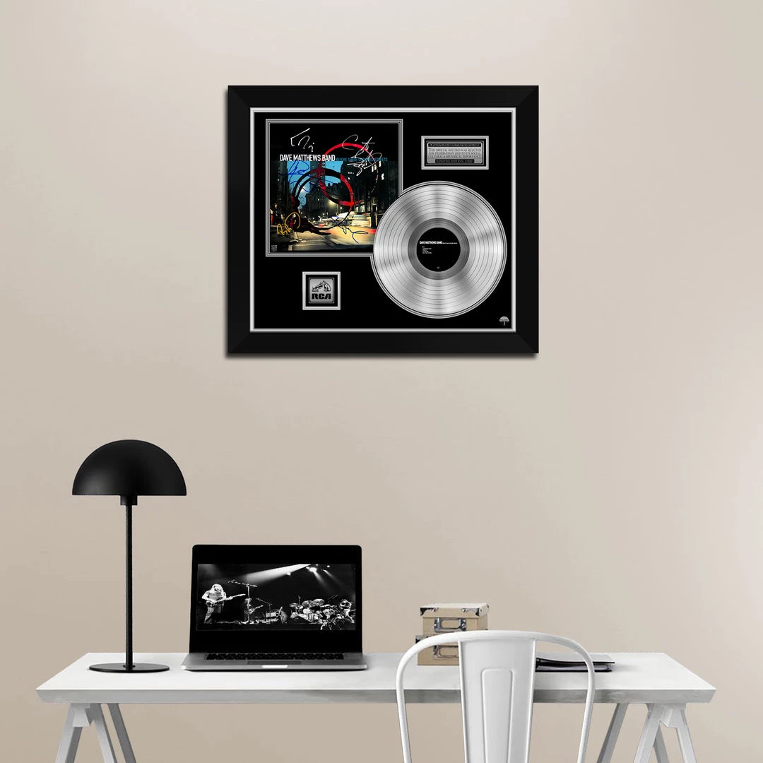 RARE-T Limited Edition Frames Dave Matthews Band Before These Crowded Streets Platinum LP Limited Signature Edition Studio Licensed Custom Frame 7 RARE-T Limited Edition Frames Dave Matthews Band Before These Crowded Streets Platinum LP Limited Signature Edition Studio Licensed Custom Frame