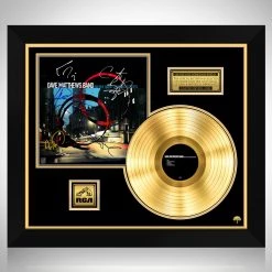 RARE-T Dave Matthews Band Before These Crowded Streets Gold LP Limited Signature Edition Studio Licensed Custom Frame