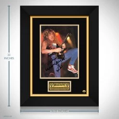 RARE-T Limited Edition Frames Megadeth - Dave Mustaine Photo Limited Signature Edition Studio Licensed Custom Frame