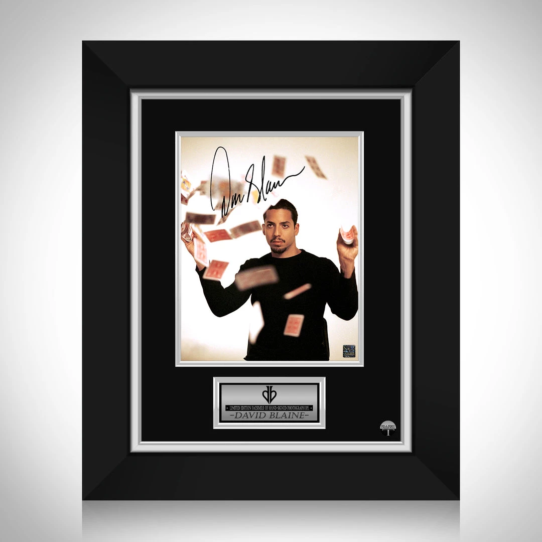RARE-T David Blaine Limited Signature Edition Studio Licensed Photo Custom Frame Limited Edition Frames 1 RARE-T David Blaine Limited Signature Edition Studio Licensed Photo Custom Frame Limited Edition Frames