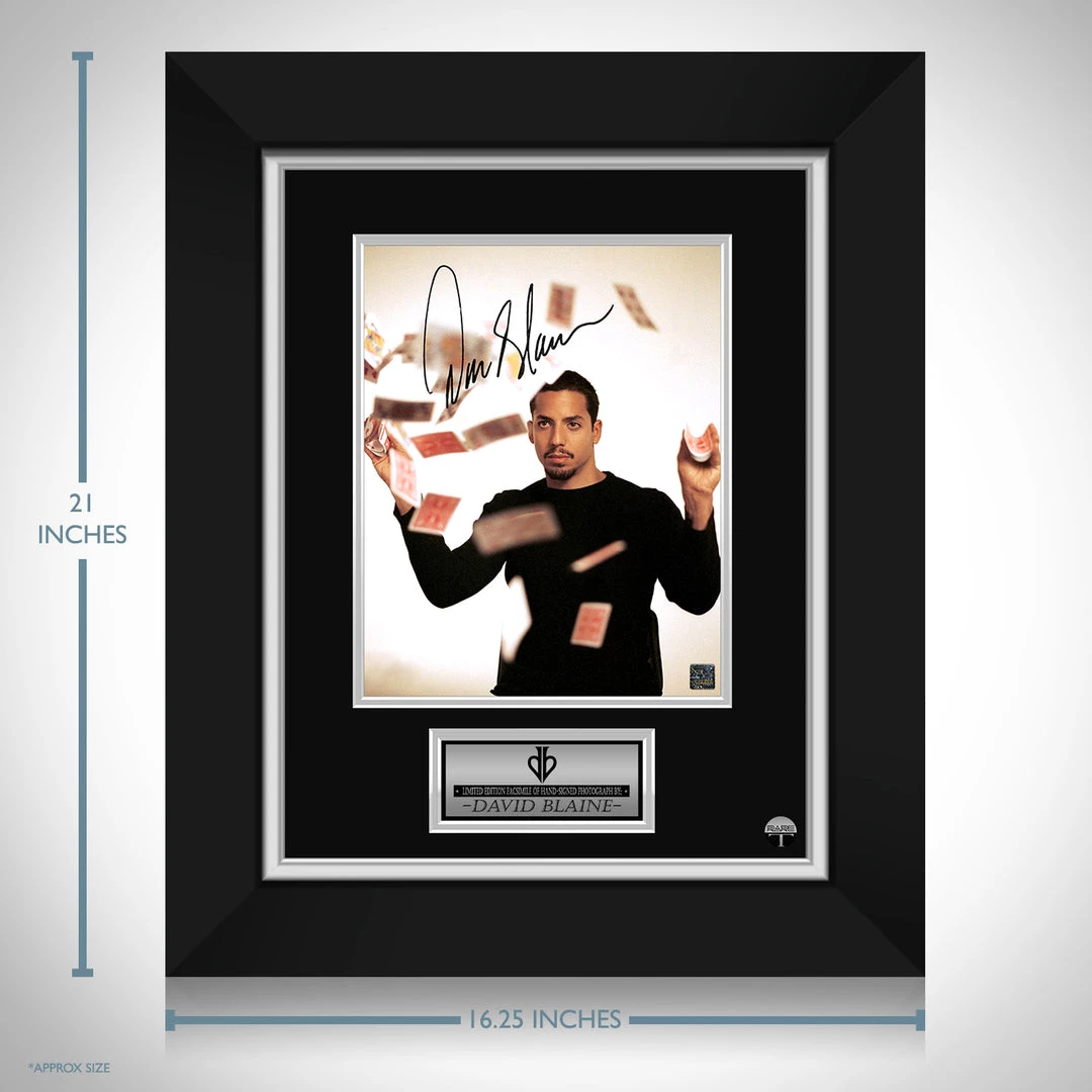 RARE-T David Blaine Limited Signature Edition Studio Licensed Photo Custom Frame Limited Edition Frames 3 RARE-T David Blaine Limited Signature Edition Studio Licensed Photo Custom Frame Limited Edition Frames